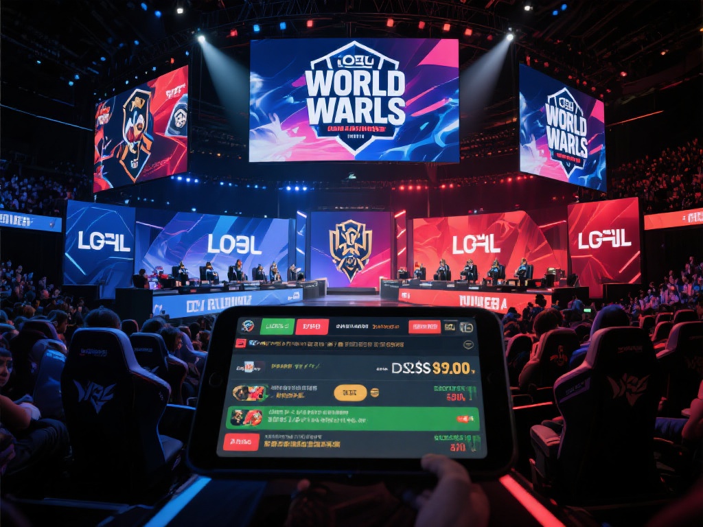 电竞博彩的兴起与LOL的独特优势
电竞
